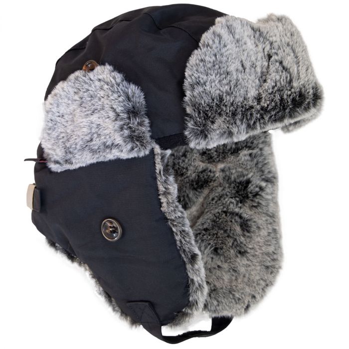 Calikids Winter Waterproof Trapper Hat W1923 - Black