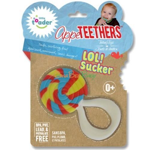 Little Toader AppeTeethers - LOL! Sucker - CanaBee Baby
