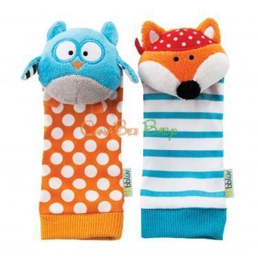 Bbluv - Foot Finders - Owl & Fox - CanaBee Baby