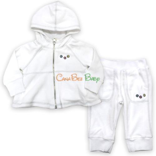Diesel Sixamib Sweaters & Perikob Pants White - CanaBee Baby