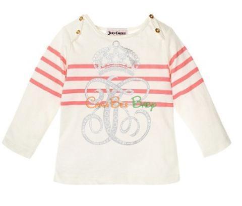 Juicy Couture Striped Logo Tee - CanaBee Baby