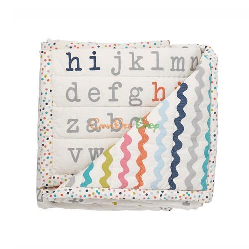Petit Pehr Blanket - Hi Alphabet