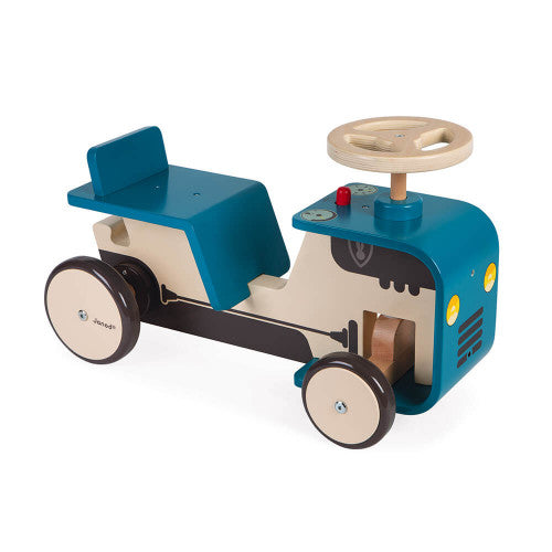 Janod Wooden Ride-On Tractor J08053