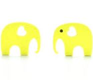 Woombie Chewlery Teether Elephant - Yellow
