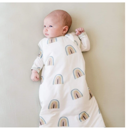 Kyte Baby Printed Sleep Bag 1.0T - Aloe Rainbow