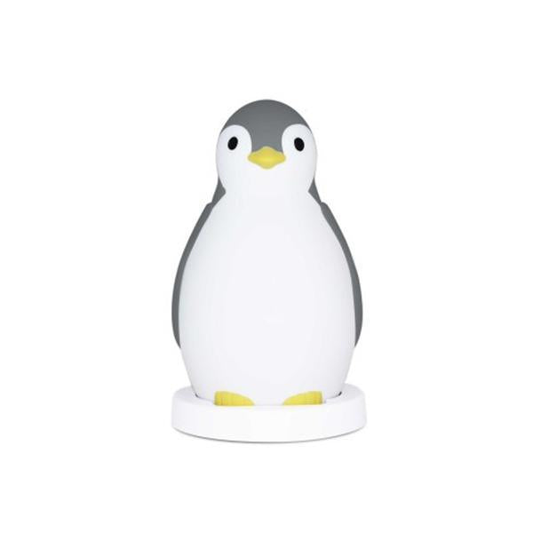 Zazu PAM the Penguin Sleeptrainer & Nightlight with Bluetooth - Grey
