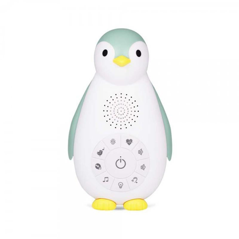 Zazu Zoe the Penguin - Bluetooth music box with nightlight Blue