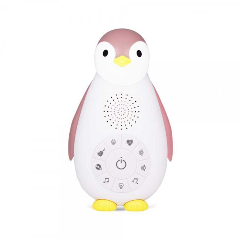 Zazu Zoe the Penguin - Bluetooth music box with nightlight Pink