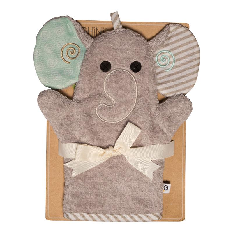 Zoochini Bath Mitt -  Elle the Elephant - CanaBee Baby
