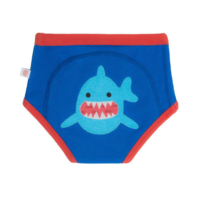 Zoocchini Training Pants - Sherman The Shark 3t/4t - CanaBee Baby